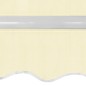 vidaXL Toldo plegable de operación manual 600 cm color crema vidaXL Toldo plegable de operación manual 600 cm color crema
