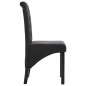 vidaXL Sillas de comedor 4 unidades tela gris oscuro vidaXL Sillas de comedor 4 unidades tela gris oscuro