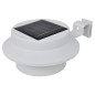 vidaXL Lámparas solares para valla exterior 12 uds LED negro vidaXL Lámparas solares para valla exterior 12 uds LED negro