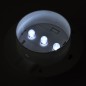 vidaXL Lámparas solares para valla exterior 12 uds LED negro vidaXL Lámparas solares para valla exterior 12 uds LED negro