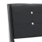 vidaXL Cama con colchón cuero sintético negro 120x200 cm vidaXL Cama con colchón cuero sintético negro 120x200 cm