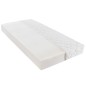 vidaXL Cama con colchón cuero sintético negro 160x200 cm