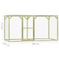 vidaXL Gallinero de madera de pino impregnada 1,5x3x1,5 m vidaXL Gallinero de madera de pino impregnada 1,5x3x1,5 m
