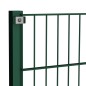 vidaXL Panel de valla con postes de hierro verde 10,2x1,2 m vidaXL Panel de valla con postes de hierro verde 10,2x1,2 m