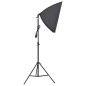 vidaXL Kit de estudio fotográfico con set de luces y fondo vidaXL Kit de estudio fotográfico con set de luces y fondo