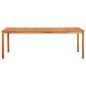 vidaXL Set comedor de jardín 7 pzas y cojines madera maciza de acacia vidaXL Set comedor de jardín 7 pzas y cojines madera maciza de acacia