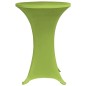 vidaXL Funda elástica para mesa 4 unidades 80 cm verde vidaXL Funda elástica para mesa 4 unidades 80 cm verde