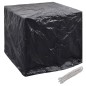 vidaXL Funda de depósito de agua de jardín 2 uds 8 ojales 116x100x8 cm vidaXL Funda de depósito de agua de jardín 2 uds 8 ojales 116x100x8 cm