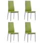 vidaXL Conjunto de mesa y sillas de comedor 5 piezas verde vidaXL Conjunto de mesa y sillas de comedor 5 piezas verde