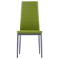 vidaXL Conjunto de mesa y sillas de comedor 5 piezas verde vidaXL Conjunto de mesa y sillas de comedor 5 piezas verde