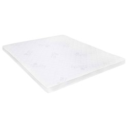 vidaXL Sobrecolchón 140x200 cm espuma de gel 7 cm