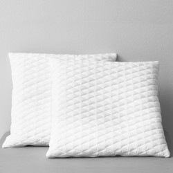 vidaXL Almohadas 2 unidades de espuma viscoelástica 80x80x14 cm