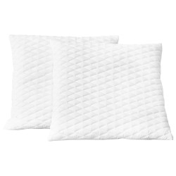 vidaXL Almohadas 2 unidades de espuma viscoelástica 80x80x14 cm