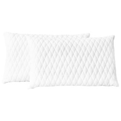 vidaXL Almohadas 2 unidades de espuma viscoelástica 60x40x14 cm