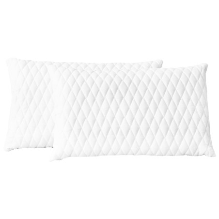 vidaXL Almohadas 2 unidades de espuma viscoelástica 60x40x14 cm