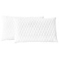 vidaXL Almohadas 2 unidades de espuma viscoelástica 60x40x14 cm vidaXL Almohadas 2 unidades de espuma viscoelástica 60x40x14 cm