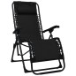 vidaXL Sillas plegables 2 unidades textilene negro vidaXL Sillas plegables 2 unidades textilene negro