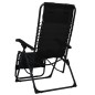 vidaXL Sillas plegables 2 unidades textilene negro vidaXL Sillas plegables 2 unidades textilene negro