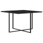 vidaXL Set de comedor de jardín 5 pzas y cojines ratán sintético gris