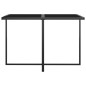 vidaXL Set de comedor de jardín 5 pzas y cojines ratán sintético gris