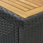 vidaXL Set de mesa y sillas de bar jardín 3 pzas ratán sintético negro vidaXL Set de mesa y sillas de bar jardín 3 pzas ratán sintético negro