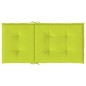 vidaXL Cojín silla jardín respaldo bajo 4 uds tela Oxford verde claro vidaXL Cojín silla jardín respaldo bajo 4 uds tela Oxford verde claro