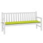 vidaXL Cojín de banco de jardín tela Oxford verde claro 180x50x3 cm vidaXL Cojín de banco de jardín tela Oxford verde claro 180x50x3 cm