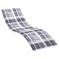 vidaXL Cojín de tumbona de tela Oxford estampado de hojas 200x60x3 cm vidaXL Cojín de tumbona de tela Oxford estampado de hojas 200x60x3 cm