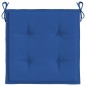 vidaXL Cojines de silla de jardín 6 uds tela Oxford azul 50x50x3 cm vidaXL Cojines de silla de jardín 6 uds tela Oxford azul 50x50x3 cm