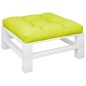 vidaXL Cojín para sofá de palets de tela verde claro 70x70x12 cm vidaXL Cojín para sofá de palets de tela verde claro 70x70x12 cm