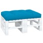 vidaXL Cojín para sofá de palets de tela azul 120x80x12 cm vidaXL Cojín para sofá de palets de tela azul 120x80x12 cm