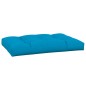 vidaXL Cojín para sofá de palets de tela azul 120x80x12 cm vidaXL Cojín para sofá de palets de tela azul 120x80x12 cm