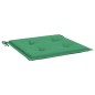 vidaXL Cojines de silla de jardín 6 uds tela Oxford verde 50x50x3 cm vidaXL Cojines de silla de jardín 6 uds tela Oxford verde 50x50x3 cm