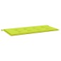 vidaXL Cojín de banco de jardín tela Oxford verde claro 120x50x3 cm vidaXL Cojín de banco de jardín tela Oxford verde claro 120x50x3 cm