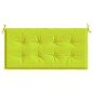 vidaXL Cojín de banco de jardín tela Oxford verde claro 120x50x3 cm vidaXL Cojín de banco de jardín tela Oxford verde claro 120x50x3 cm