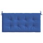 vidaXL Cojín de banco de jardín tela Oxford azul 100x50x3 cm vidaXL Cojín de banco de jardín tela Oxford azul 100x50x3 cm