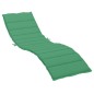 vidaXL Cojín de tumbona de tela Oxford verde 200x60x3 cm vidaXL Cojín de tumbona de tela Oxford verde 200x60x3 cm