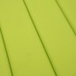 vidaXL Cojín de tumbona de tela Oxford verde claro 200x70x3 cm