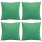 vidaXL Cojines decorativos 4 uds tela rojo 60x60 cm vidaXL Cojines decorativos 4 uds tela rojo 60x60 cm