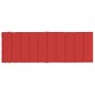 vidaXL Cojín de tumbona de tela Oxford rojo 186x58x3 cm vidaXL Cojín de tumbona de tela Oxford rojo 186x58x3 cm