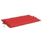 vidaXL Cojín de tumbona de tela Oxford rojo 186x58x3 cm vidaXL Cojín de tumbona de tela Oxford rojo 186x58x3 cm