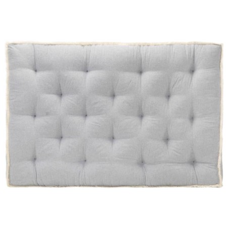 vidaXL Cojín para sofá de palets gris 120x80x10 cm