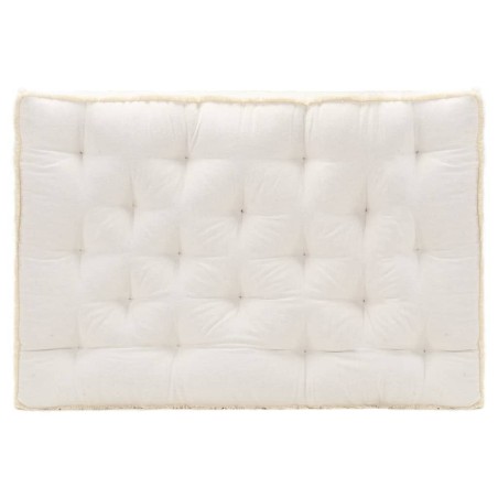 vidaXL Cojín para sofá de palets beige 120x80x10 cm