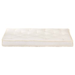 vidaXL Cojín para sofá de palets beige 120x80x10 cm