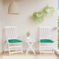 vidaXL Cojines de silla de jardín 2 uds tela Oxford verde 50x50x7 cm vidaXL Cojines de silla de jardín 2 uds tela Oxford verde 50x50x7 cm