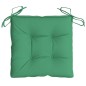 vidaXL Cojines de silla de jardín 2 uds tela Oxford verde 50x50x7 cm vidaXL Cojines de silla de jardín 2 uds tela Oxford verde 50x50x7 cm