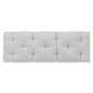 vidaXL Cojín para sofá de palets gris 120x40x7 cm vidaXL Cojín para sofá de palets gris 120x40x7 cm