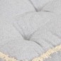 vidaXL Cojín para sofá de palets gris 120x40x7 cm vidaXL Cojín para sofá de palets gris 120x40x7 cm