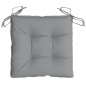vidaXL Cojines de silla de jardín 2 uds tela Oxford gris 40x40x7 cm vidaXL Cojines de silla de jardín 2 uds tela Oxford gris 40x40x7 cm