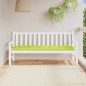 vidaXL Cojín de banco de jardín tela Oxford verde claro 180x50x7 cm vidaXL Cojín de banco de jardín tela Oxford verde claro 180x50x7 cm